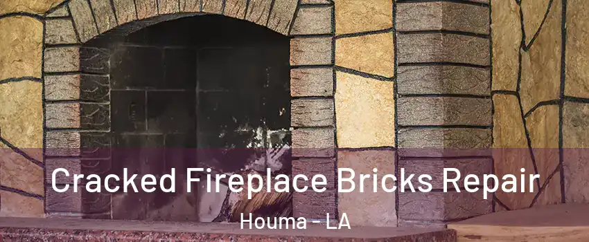  Cracked Fireplace Bricks Repair Houma - LA